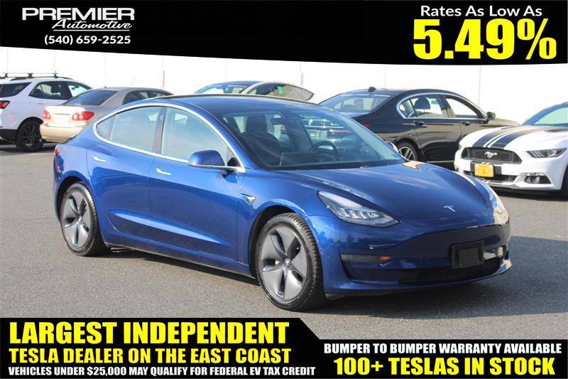 2019 Tesla Model 3 Long Range — Sedan — 73,497 mi — Dumfries, VA