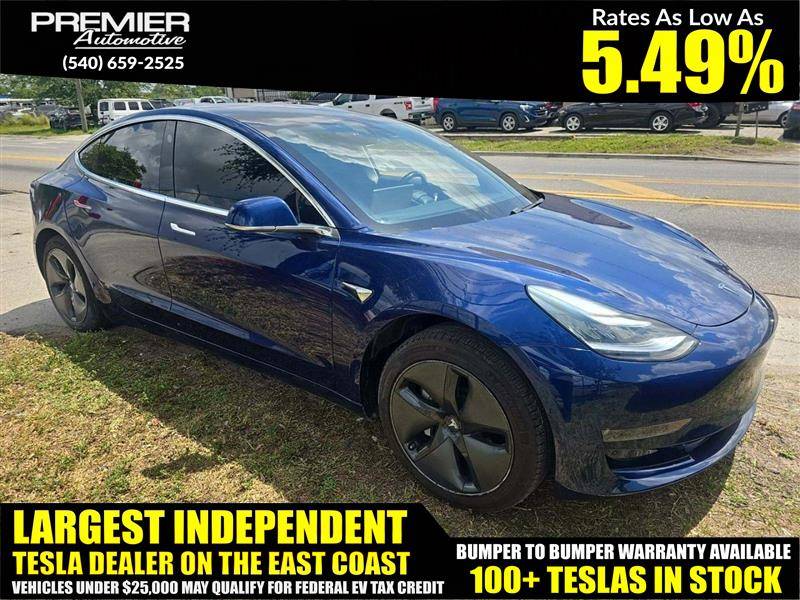 2019 Tesla Model 3 Long Range — Sedan — 59,288 mi — Dumfries, VA