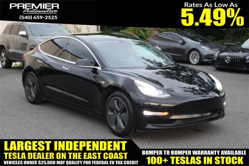 2019 Tesla Model 3 Long Range — Sedan — 103,317 mi — Dumfries, VA
