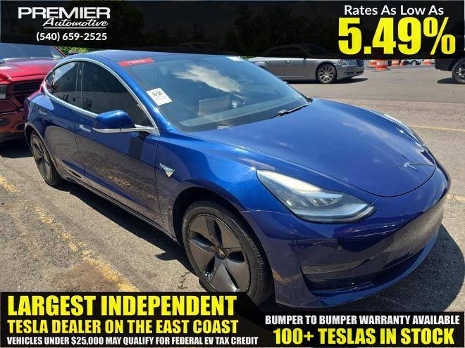 2018 Tesla Model 3 Long Range — Sedan — 77,782 mi — Dumfries, VA