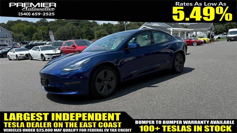 2022 Tesla Model 3 Long Range — Sedan — 29,478 mi — Dumfries, VA