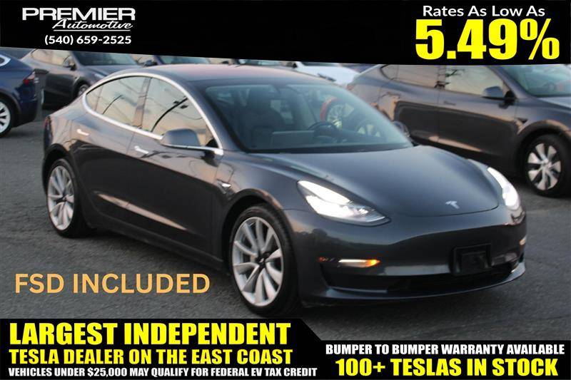 2019 Tesla Model 3 Mid Range — Sedan — 79,529 mi — Dumfries, VA