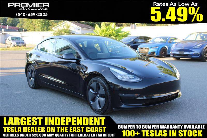 2021 Tesla Model 3 Standard Range Plus — Sedan — 122,354 mi — Dumfries, VA