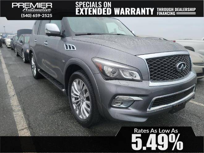 2017 INFINITI QX80 Standard — SUV — 105,470 mi — Dumfries, VA
