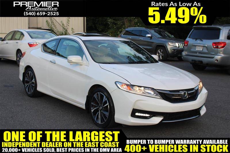 2016 Honda Accord EX-L V6 — Coupe — 172,145 mi — Dumfries, VA