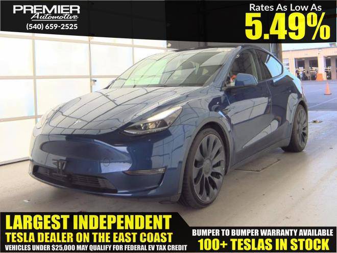 2022 Tesla Model Y Performance — SUV — 58,228 mi — Dumfries, VA