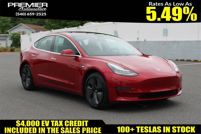2018 Tesla Model 3 Long Range — Sedan — 50,628 mi — Dumfries, VA