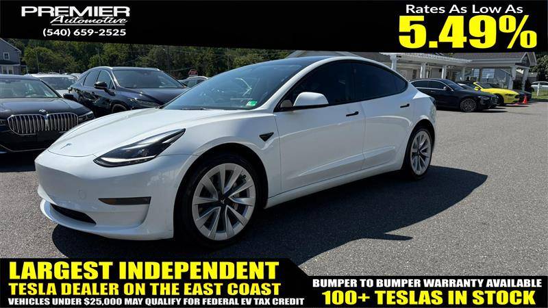 2022 Tesla Model 3 Long Range — Sedan — 23,340 mi — Dumfries, VA
