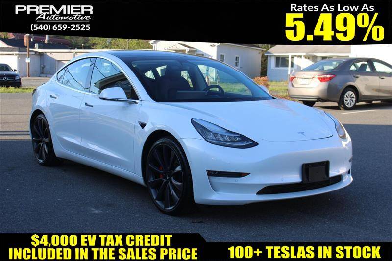 2020 Tesla Model 3 Performance — Sedan — 58,372 mi — Dumfries, VA