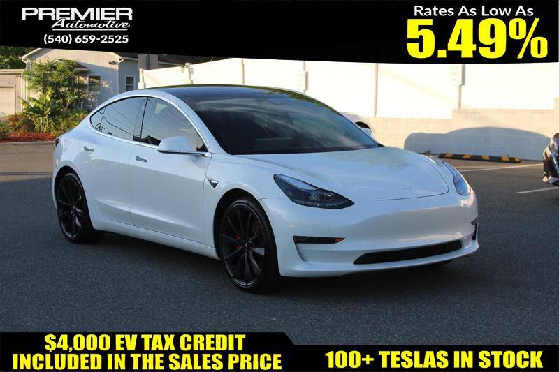 2020 Tesla Model 3 Performance — Sedan — 64,754 mi — Dumfries, VA