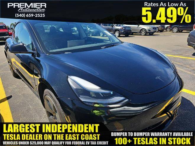 2022 Tesla Model 3 Long Range — Sedan — 33,881 mi — Dumfries, VA