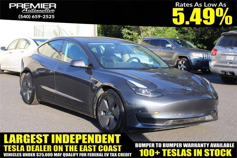 2022 Tesla Model 3 Standard Range Plus — Sedan — 106,572 mi — Dumfries, VA