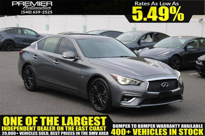 2019 INFINITI Q50 3.0t LUXE — Sedan — 71,138 mi — Dumfries, VA