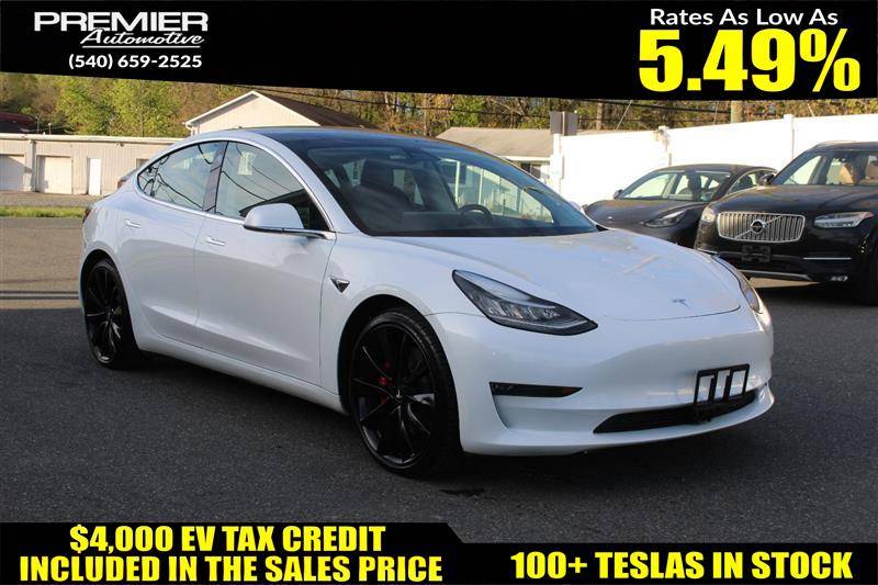 2020 Tesla Model 3 Performance — Sedan — 38,259 mi — Dumfries, VA