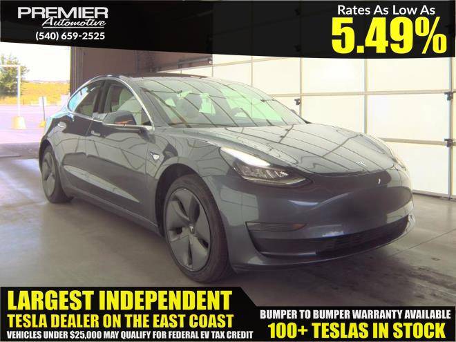 2019 Tesla Model 3 Standard Range Plus — Sedan — 82,101 mi — Dumfries, VA
