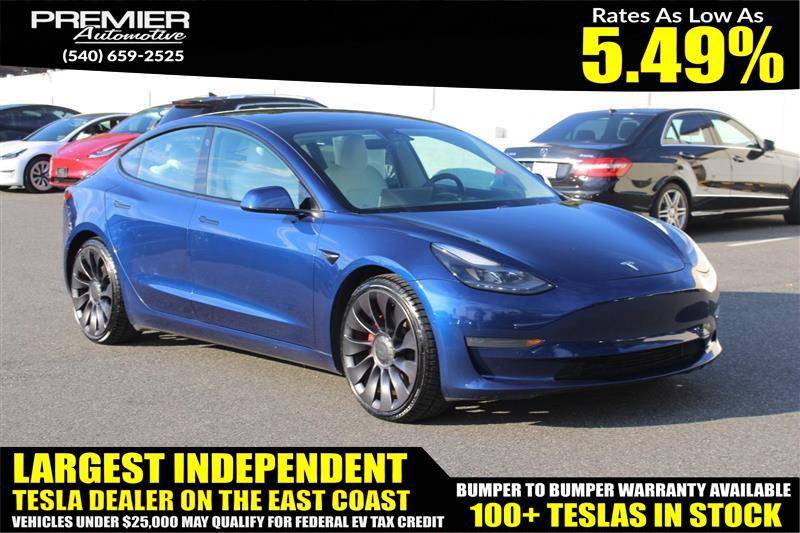 2021 Tesla Model 3 Performance — Sedan — 29,595 mi — Dumfries, VA