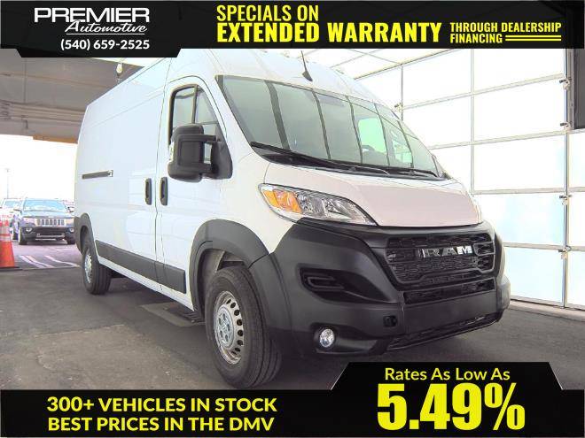 2025 Ram ProMaster Cargo Van Tradesman 2500 — Cargo Van — 7,396 mi — Dumfries, VA