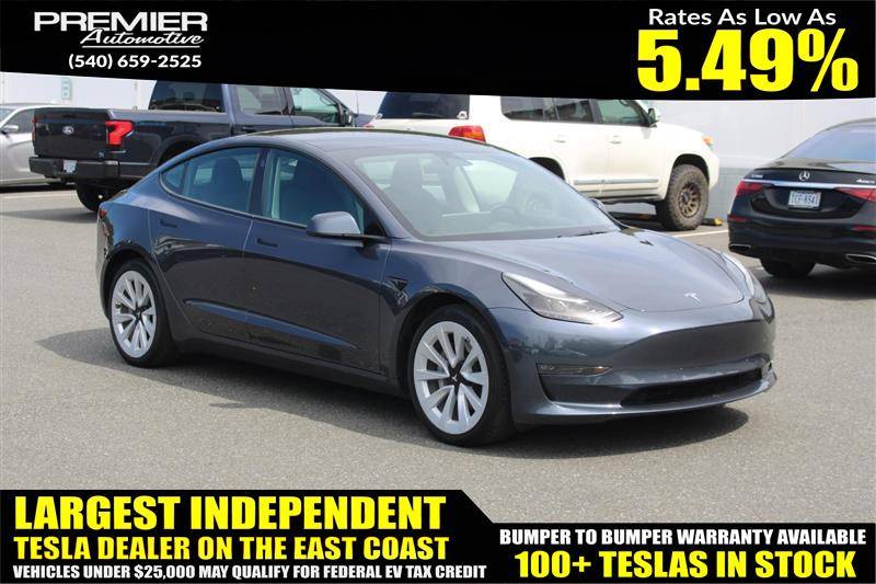 2022 Tesla Model 3 Long Range — Sedan — 23,917 mi — Dumfries, VA