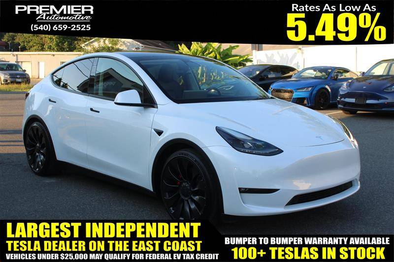 2022 Tesla Model Y Performance — SUV — 52,085 mi — Dumfries, VA