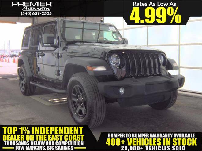 2020 Jeep Wrangler Sport S — SUV — 58,355 mi — Dumfries, VA