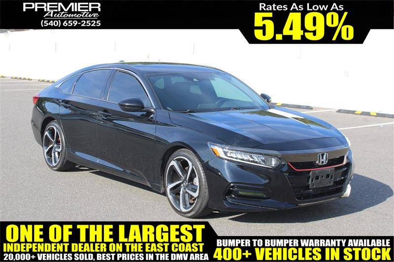 2019 Honda Accord Sport — Sedan — 55,032 mi — Dumfries, VA