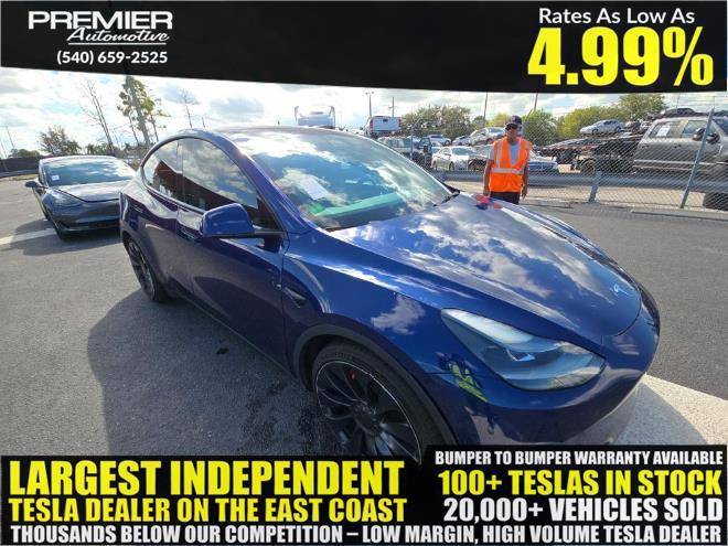 2022 Tesla Model Y Performance — SUV — 30,284 mi — Dumfries, VA
