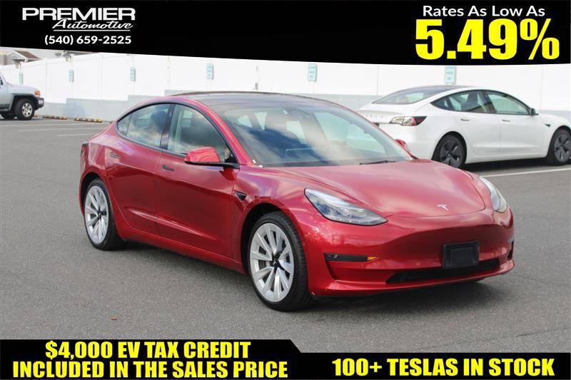 2022 Tesla Model 3 Standard Range Plus — Sedan — 28,611 mi — Dumfries, VA