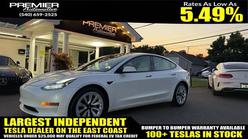 2021 Tesla Model 3 Standard Range Plus — Sedan — 108,171 mi — Dumfries, VA