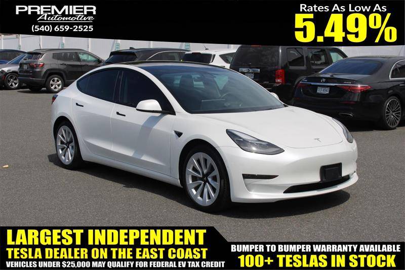 2022 Tesla Model 3 Long Range — Sedan — 36,325 mi — Dumfries, VA