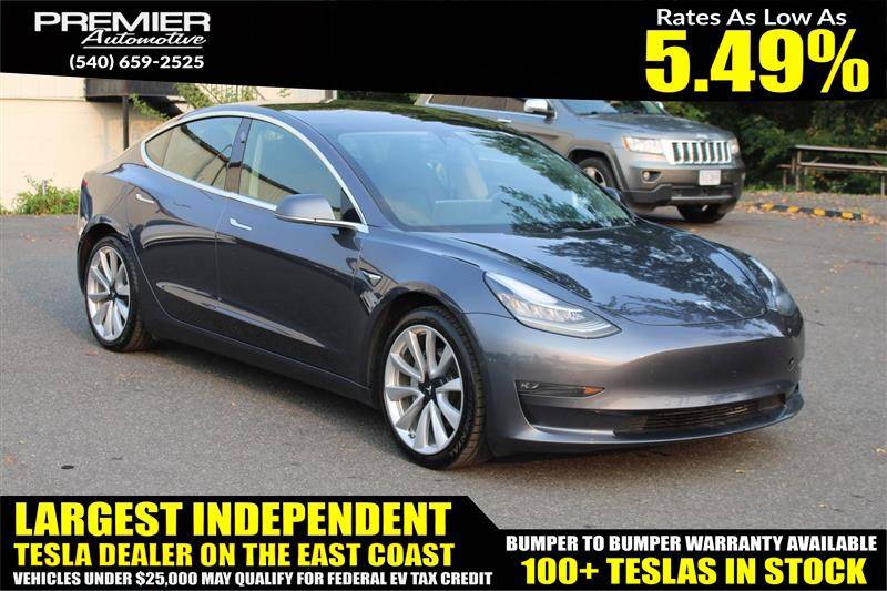 2019 Tesla Model 3 Long Range — Sedan — 117,465 mi — Dumfries, VA
