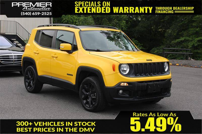 2018 Jeep Renegade Altitude — SUV — 75,410 mi — Dumfries, VA