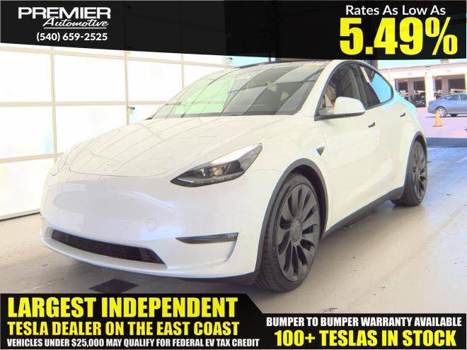 2022 Tesla Model Y Performance — SUV — 38,597 mi — Dumfries, VA