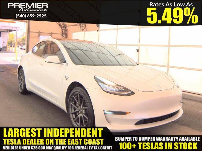 2019 Tesla Model 3 Mid Range — Sedan — 121,893 mi — Dumfries, VA
