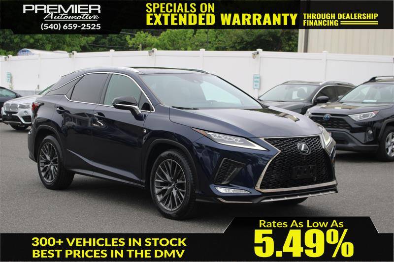 2021 Lexus RX RX 350 F Sport — SUV — 72,250 mi — Dumfries, VA