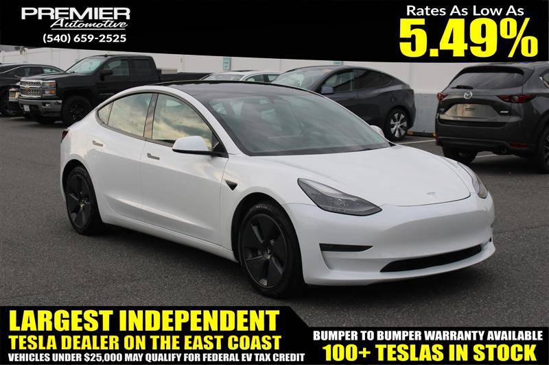 2022 Tesla Model 3 Long Range — Sedan — 42,880 mi — Dumfries, VA