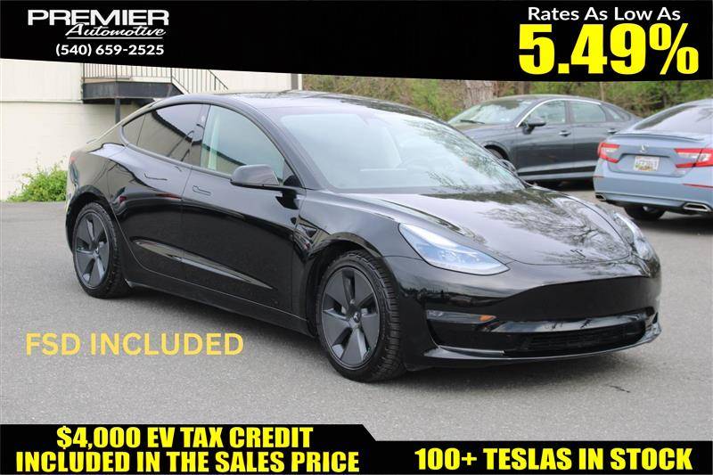2021 Tesla Model 3 Long Range — Sedan — 32,788 mi — Dumfries, VA