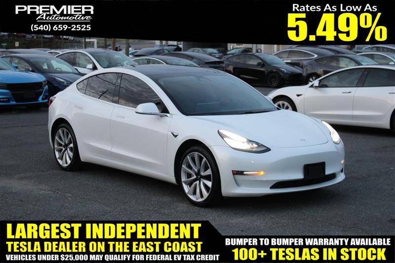 2020 Tesla Model 3 Long Range — Sedan — 112,121 mi — Dumfries, VA