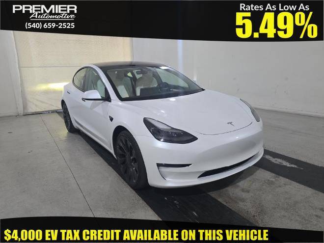2022 Tesla Model 3 Performance — Sedan — 36,776 mi — Dumfries, VA