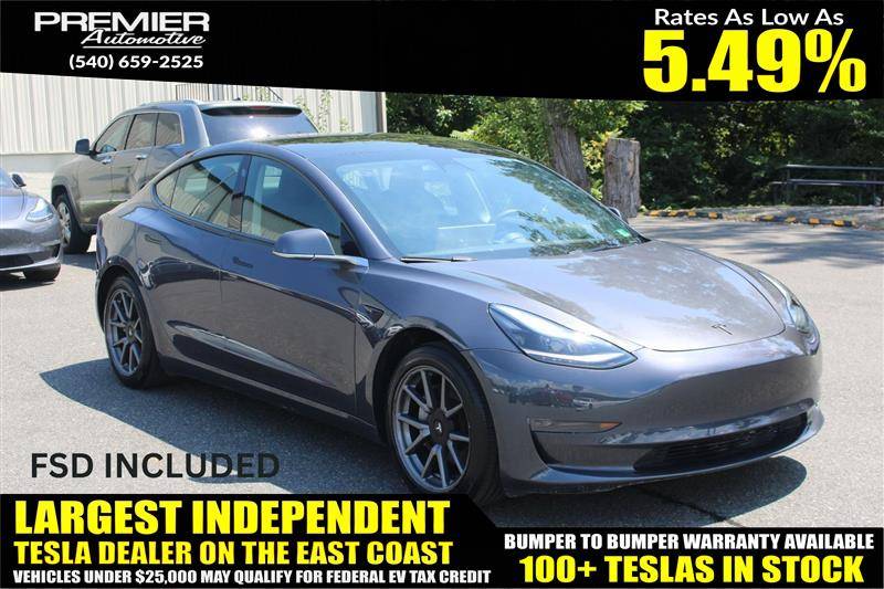 2020 Tesla Model 3 Standard Range — Sedan — 117,555 mi — Dumfries, VA