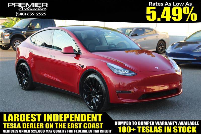 2021 Tesla Model Y Performance — SUV — 25,096 mi — Dumfries, VA