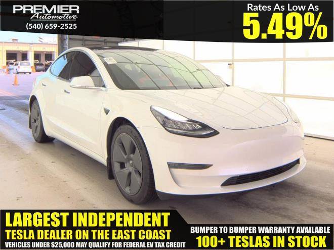 2020 Tesla Model 3 Long Range — Sedan — 99,603 mi — Dumfries, VA