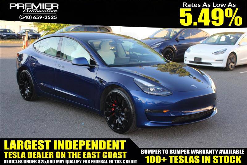 2021 Tesla Model 3 Performance — Sedan — 27,819 mi — Dumfries, VA