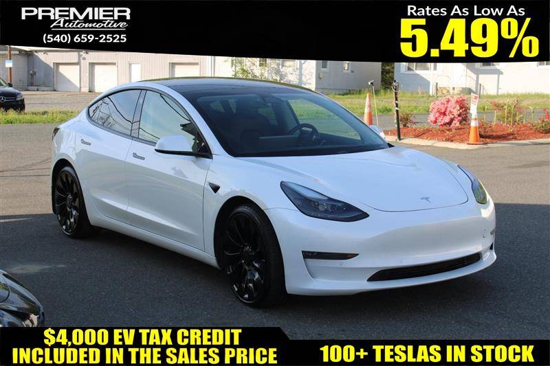 2022 Tesla Model 3 Performance — Sedan — 35,597 mi — Dumfries, VA