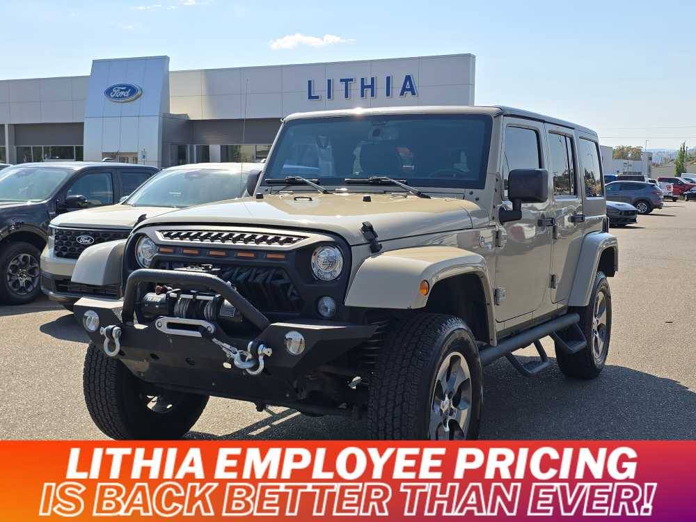 2017 Jeep Wrangler Sahara — SUV — 116,358 mi — Roseburg, OR