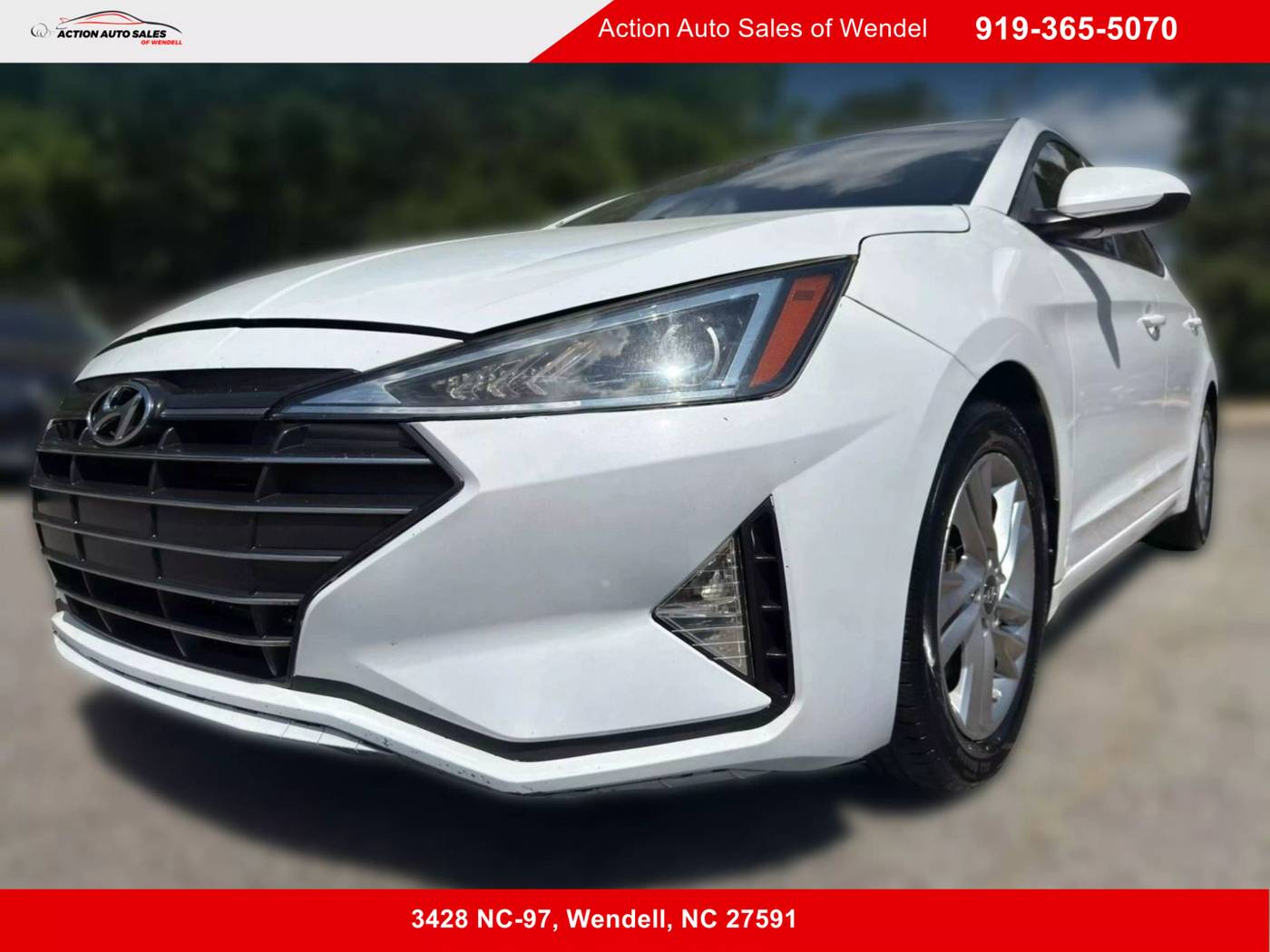 2020 Hyundai Elantra SEL — Sedan — 105,590 mi — Wendell, NC