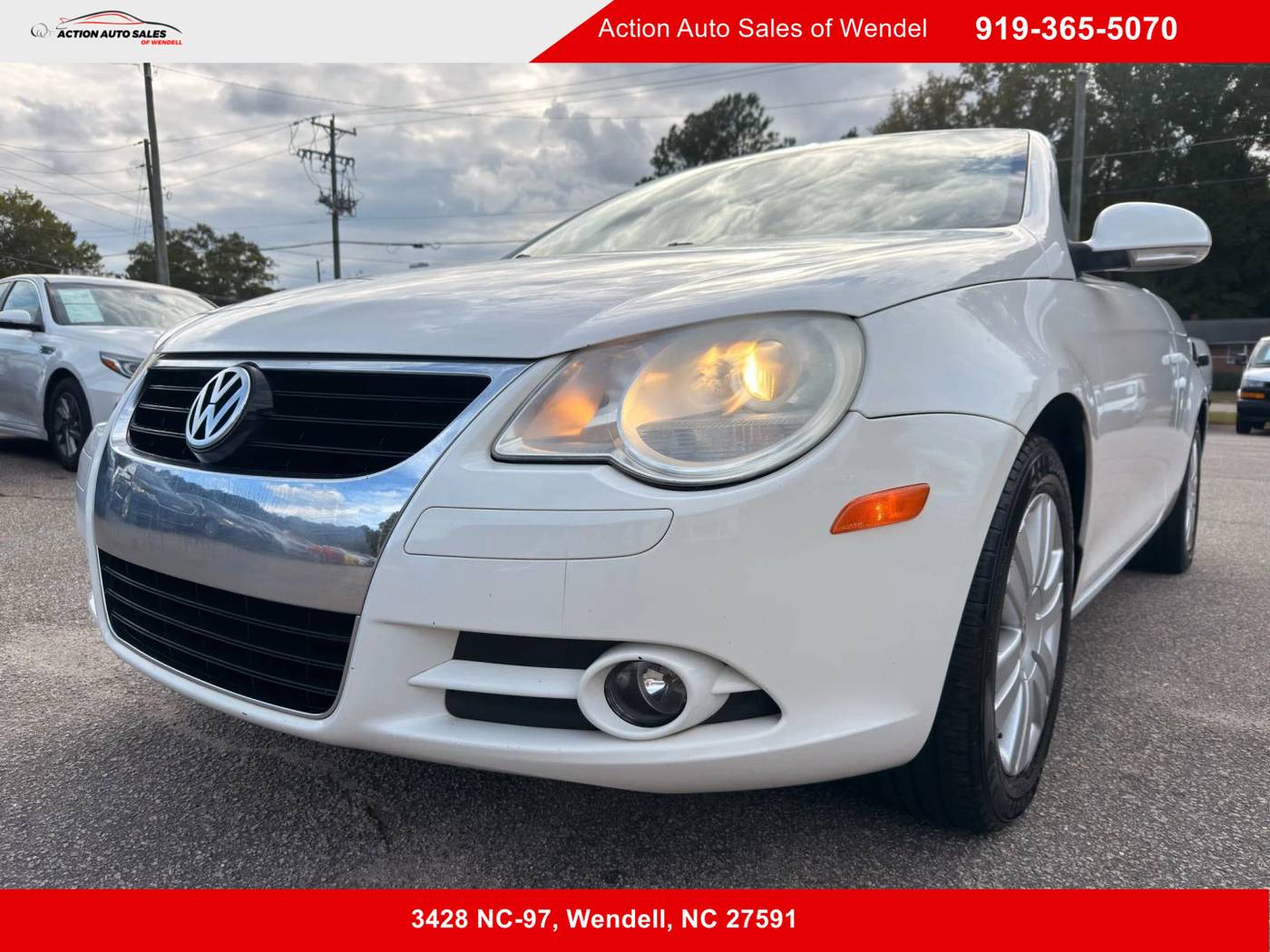2008 Volkswagen Eos 2.0T — Convertible — 137,919 mi — Wendell, NC