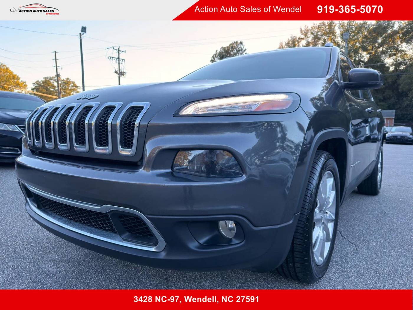 2015 Jeep Cherokee Limited — SUV — 112,088 mi — Wendell, NC