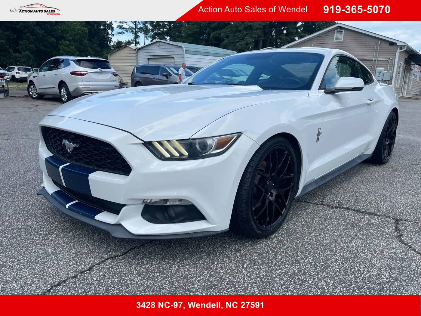 2015 Ford Mustang EcoBoost — Coupe — 83,465 mi — Wendell, NC