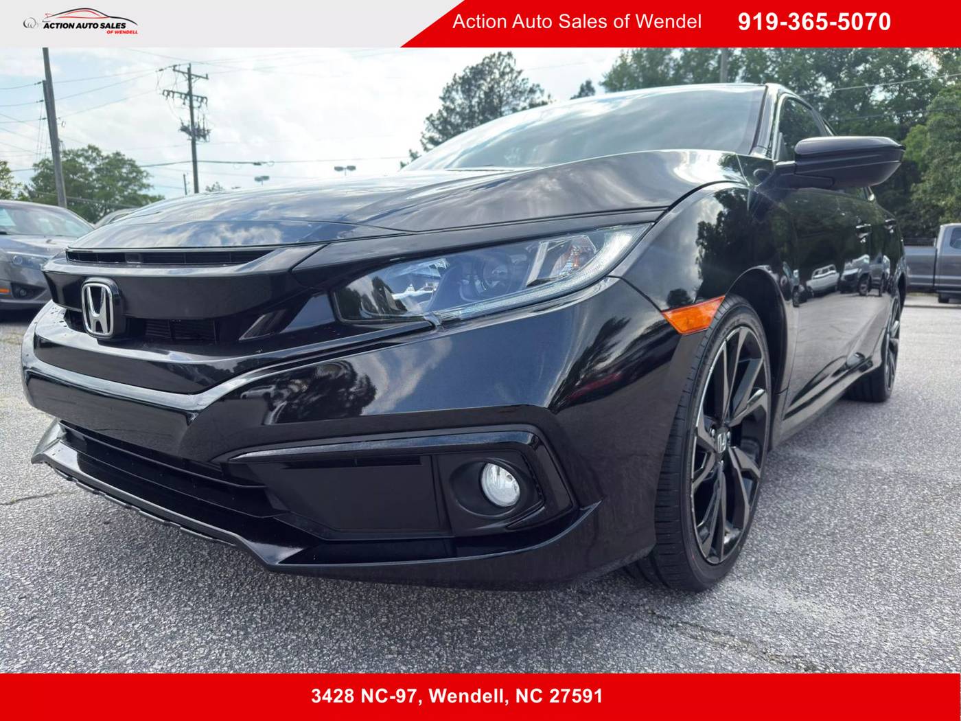 2019 Honda Civic Sport — Sedan — 61,161 mi — Wendell, NC