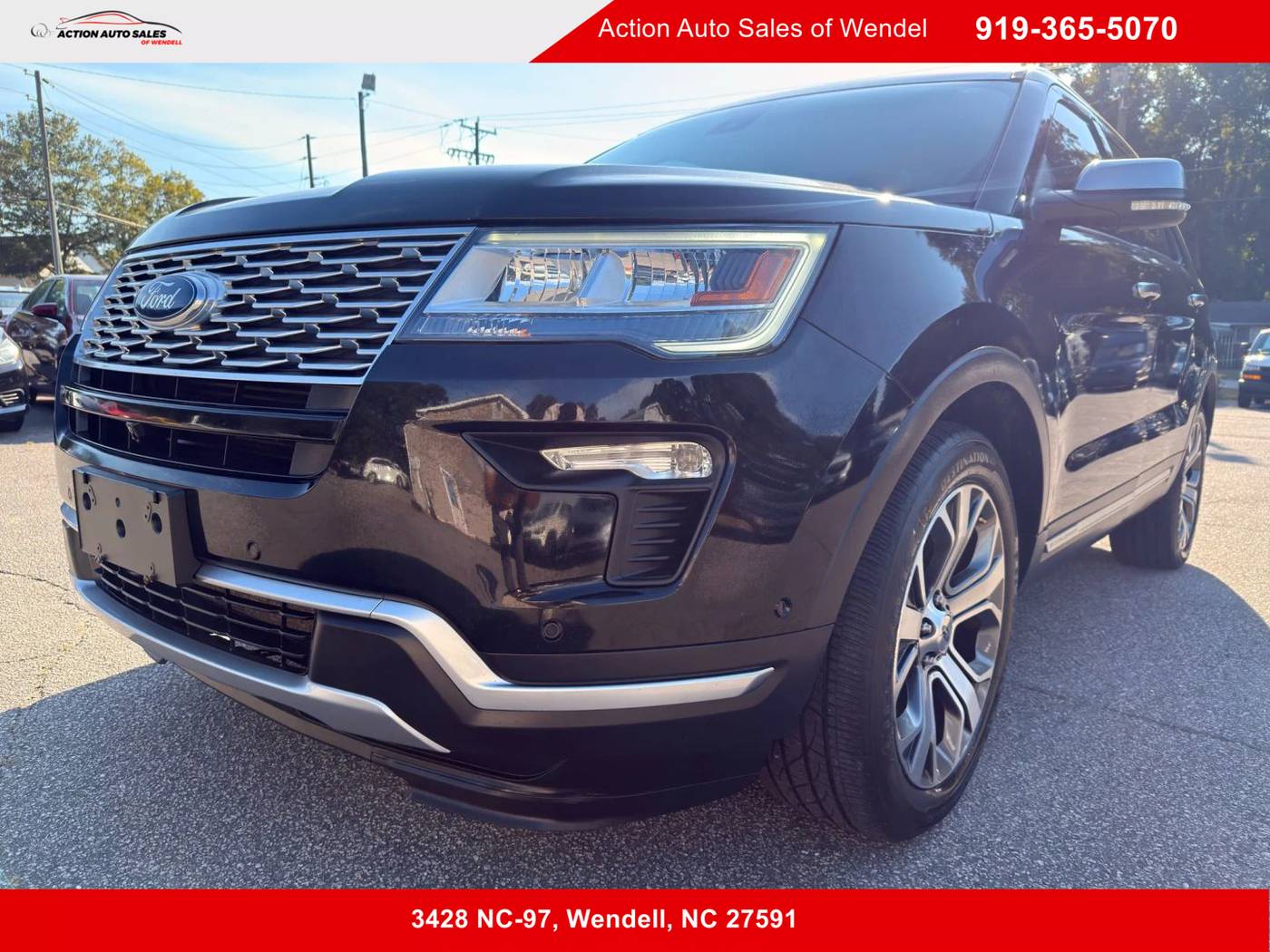 2018 Ford Explorer Platinum — SUV — 90,470 mi — Wendell, NC